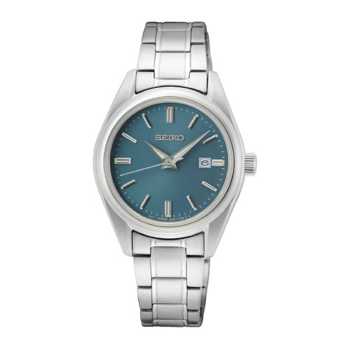 Reloj Seiko sur531p1 zafiro esfera azul mujer