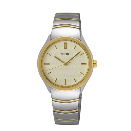 Reloj Seiko SUR550P1 redondo bicolor mujer