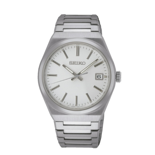 Reloj Seiko SUR553P1 zafiro esfera blanca hombre