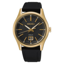 Reloj Seiko SUR560P1 Neo Sports dorado calendario grande hom...