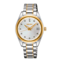 Reloj Seiko SUR582P1 bicolor diamantes mujer Essentials