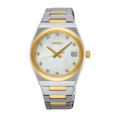 Reloj Seiko SUR604P1 bicolor diamantes mujer Essentials