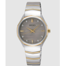 Reloj Seiko SUR616P1 reloj pulsera bicolor Ladies diamantes