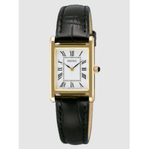 Reloj Seiko SWR108P1 Neo Classic Rectangular dorado mujer
