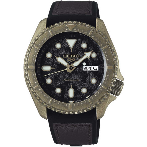 Reloj srpe80k1 Seiko 5 bronce envejecido automatico hombre