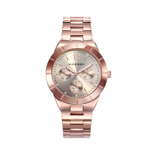 Reloj Viceroy 401090-35 mujer multifunción ecero rosa