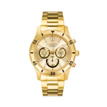 Reloj Viceroy 401135-97 crono acero dorado hombre