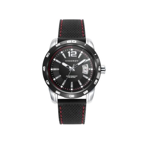 Reloj Viceroy 401319-55 acero siicona negra hombre