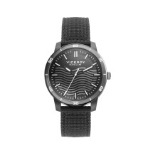 Reloj Viceroy 41133-57 ecosolar nylon esfera negra hombre