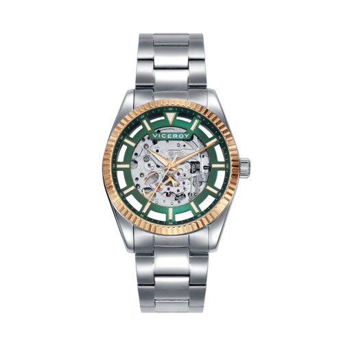 Reloj Viceroy 42447-67 acero automatico esqueleto hombre