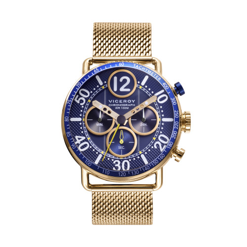 Reloj Viceroy 46817-34 crono dorado hombre