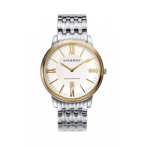 Reloj Viceroy 47835-99 hombre acero oro