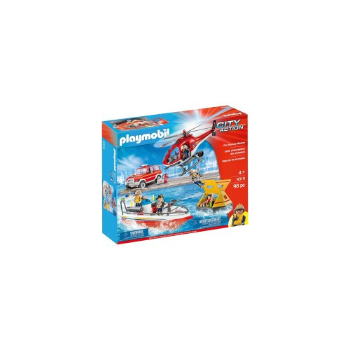 Rescate Incendios Playmobil