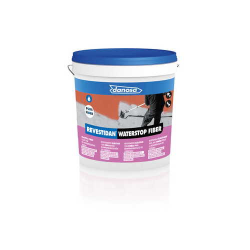 Revestidan Water Stop Fiber Blanco 5 KG