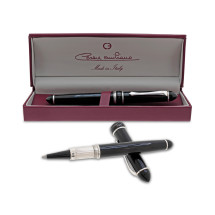 Roller de plata con laca negra