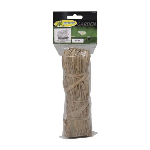 Rollo de rafia natural 80 g Biotop