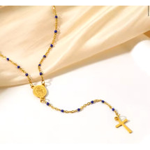 Rosario Blue Necklace