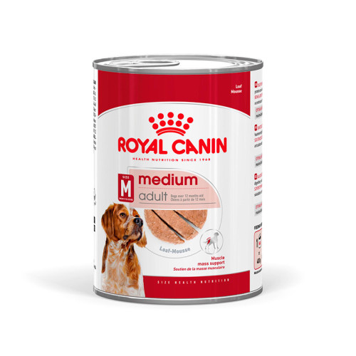 Royal Canin Medium Adult Pat&eacute; para Perros Lata 410g