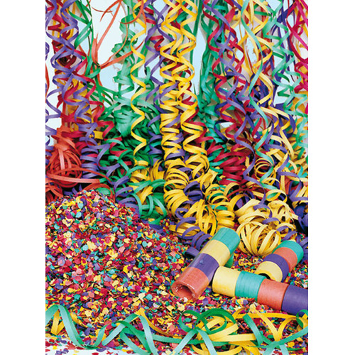 Saco de confetti multicolor 10 Kg.