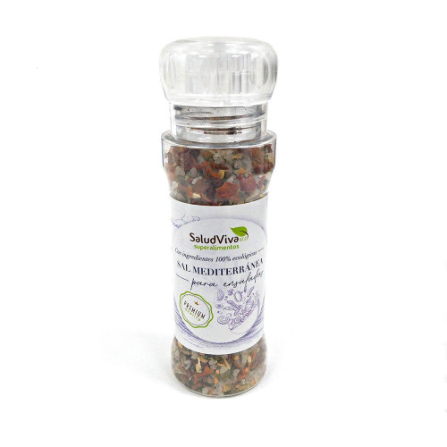 Sal Mediterr&aacute;nea para Ensaladas &middot; Salud Viva &middot; 120 gramos