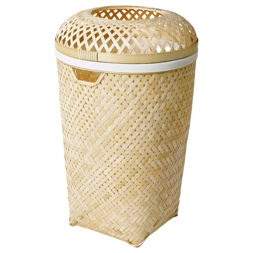 SALUDING Cesto para colada - a mano bamb&uacute; 50 l