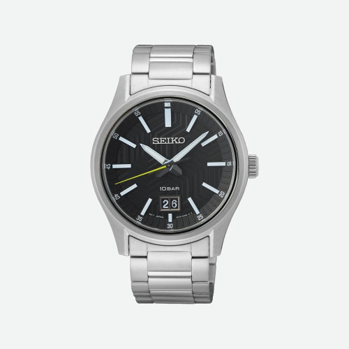 Seiko sur535p1 zafiro calendario grande reloj hombre