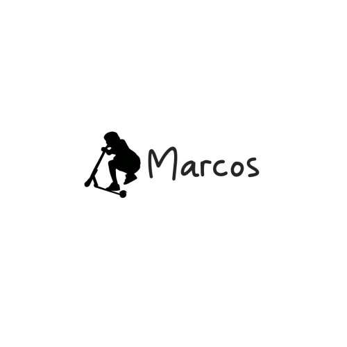 Sello marcar ropa Patinete