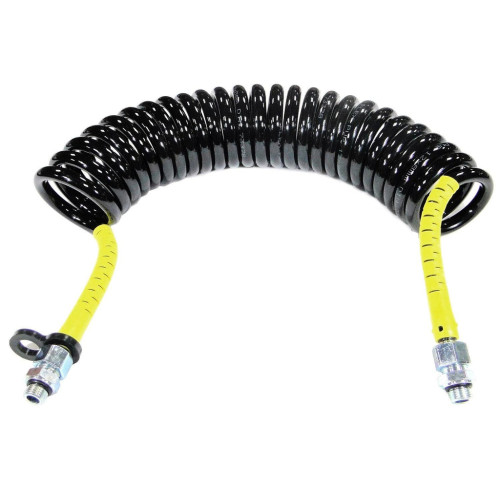 Serpent&iacute;n de Aire Poliuretano Negro-Amarillo DIN 74323/74324/73378