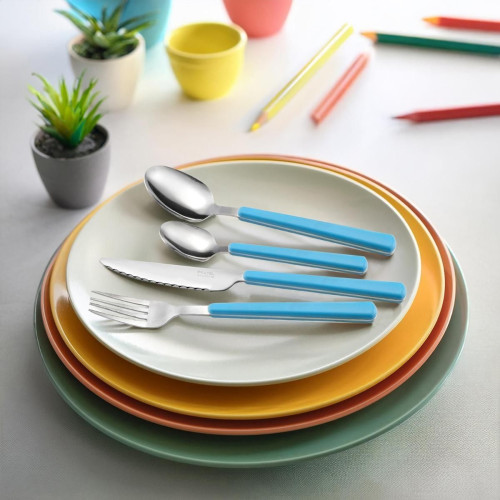 Set de 24 cubiertos Tonic Pradel mango remachado acero inoxidable