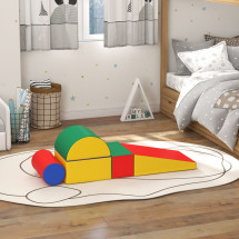 Set de 5 bloques de construcción Homcom 1-3 años