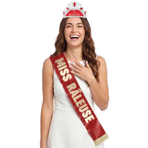 Set accesorios Miss Gru&ntilde;ona banda y diadema