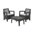 Set muebles Tarifa Balcony antracita