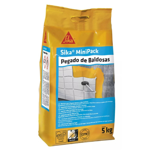 Sika Minipack Pegado baldosas Gris 5 kg