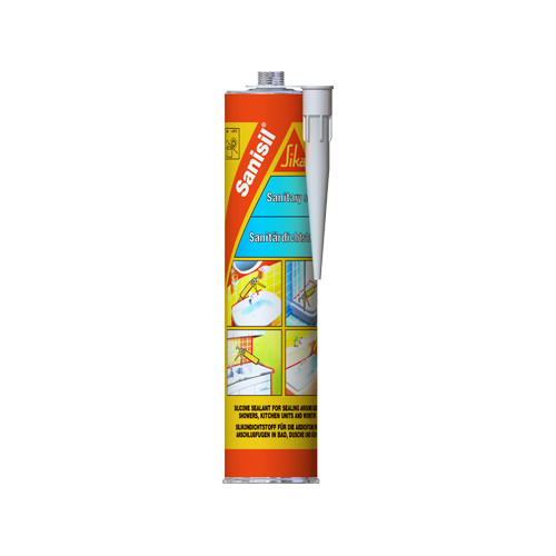 Sika Sanisil Blanco (caja 12 cartuchos 300 cm3) la unidad sale a 8,20 €