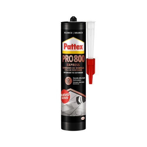 Silicona Express secado ultra r&aacute;pido - Pattex PRO 800