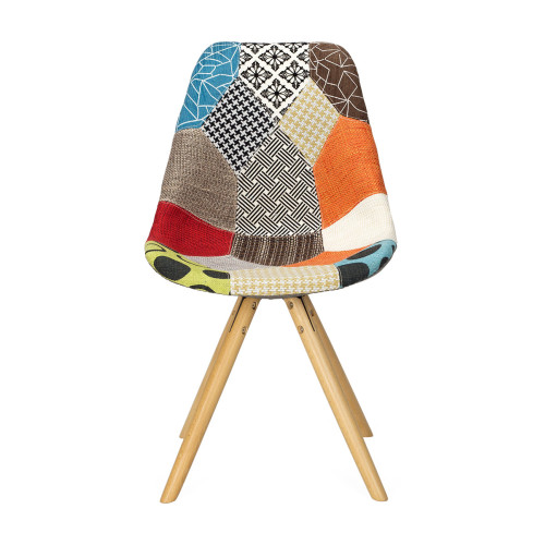Silla de comedor Georgia Patchwork