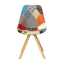 Silla de comedor Georgia Patchwork