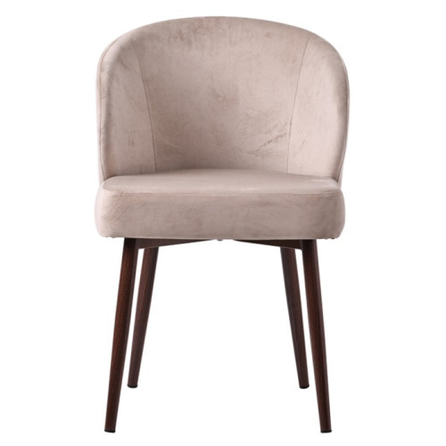 Silla de comedor n&oacute;rdica terciopelo &Uacute;rsula