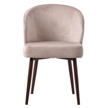 Silla de comedor n&oacute;rdica terciopelo &Uacute;rsula