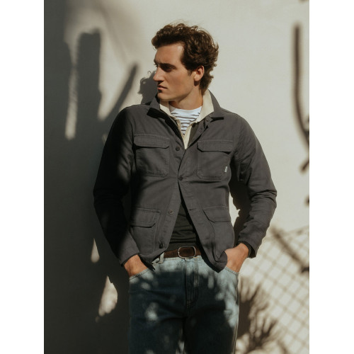 Sobrecamisa bolsillos cruise azul marino