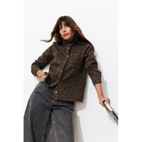 Sobrecamisa leopardo