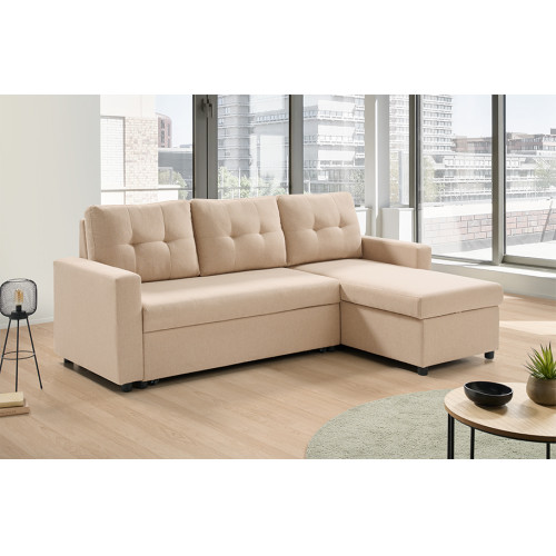 Sof&aacute; cama de tela Bilbo extra de HOME