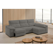 Sofá chaise longue de tela Next de StyleKomfort