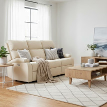 Sofá relax eléctrico Arezzo 3 plazas reclinable 100x180x76 c...