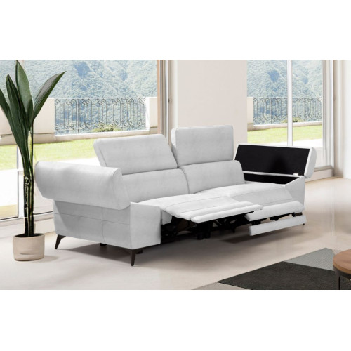 Sof&aacute; relax de piel Tekia de StyleKomfort