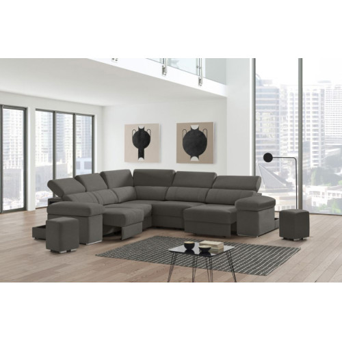 Sof&aacute; rinconera de tela Ringo XL de StyleKomfort