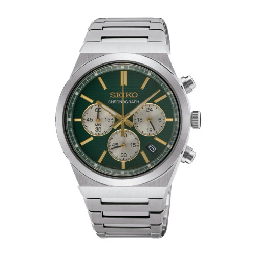 SSB461P1 Essentials Cron&oacute;grafo esfera verde 40 mm