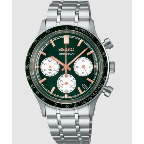 SSB481P1 Neo Sports Cronógrafo esfera verde 40 mm