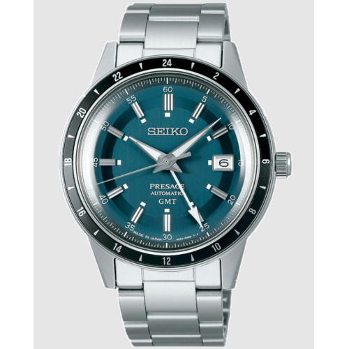 SSK009J1 Seiko Presage Style 60 azul GMT hombre