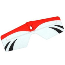 SU-26M Rojo - Estabilizador Horizontal - SU-03-red